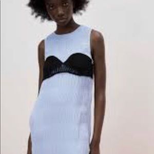 NWT Zara Crochet Bralette Maxi Dress